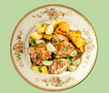 Lemon herb chicken and potatoes