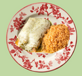 Enchiladas and Mexican rice
