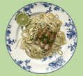Lime cilantro chicken pasta